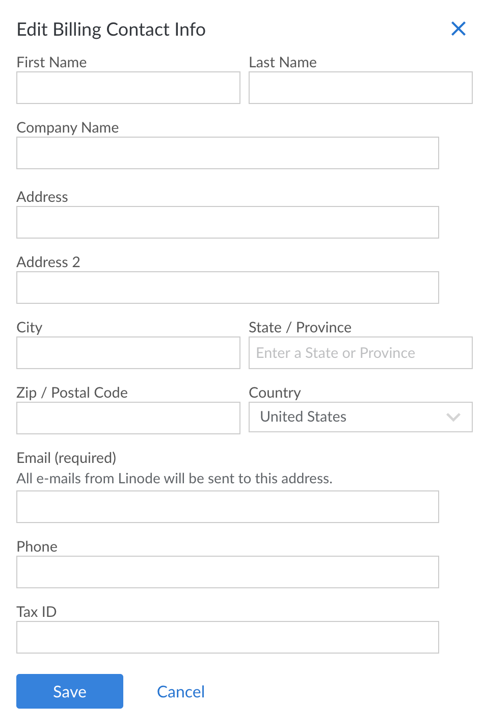 Update your Contact Information in My SiteBay